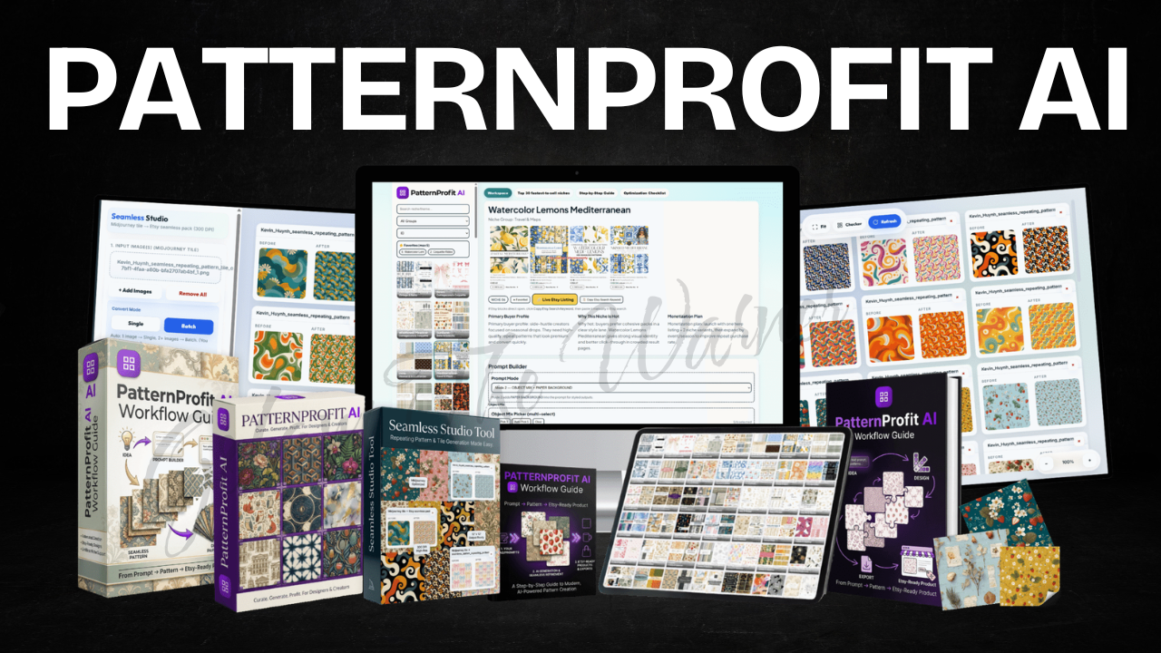 PatternProfit AI Review – The Best AI Tool for Seamless Etsy Patterns?
